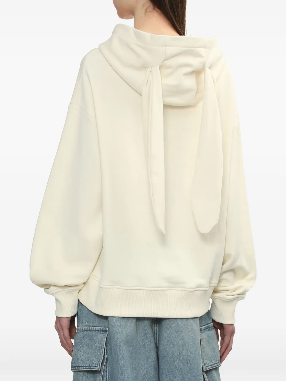 Charles Jeffrey Loverboy Jersey hoodie Wit