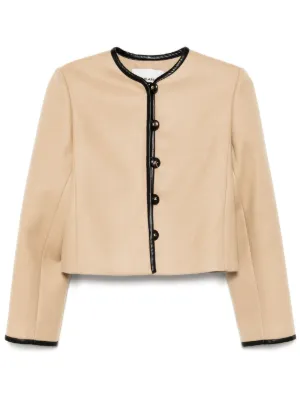 [LOW CLASSIC] / ☆ 24SS SHORT JACKET / BEIGE LOW CLASSIC