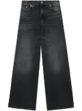 We11done wide-leg jeans - Black