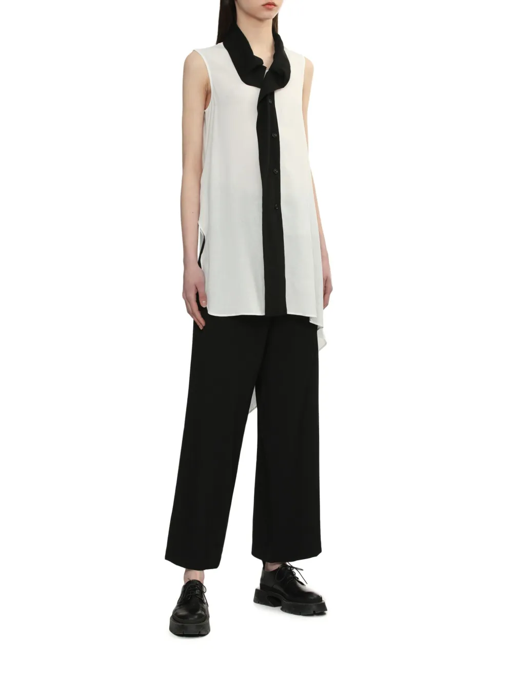 Y's Asymmetrische top Wit