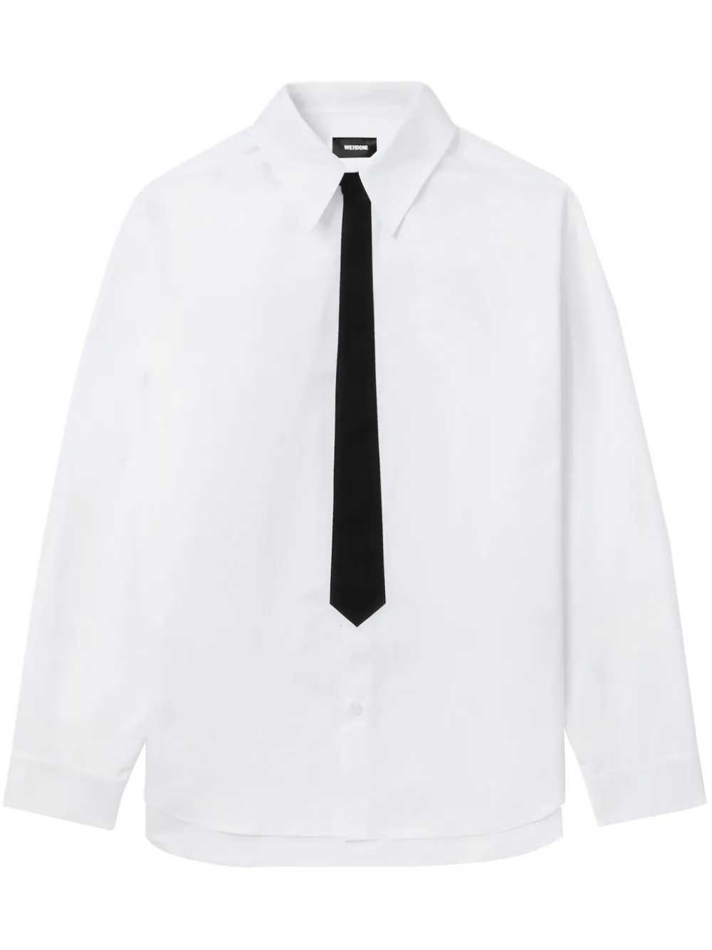 We11done camisa con detalle de moño | blanco | Image 1