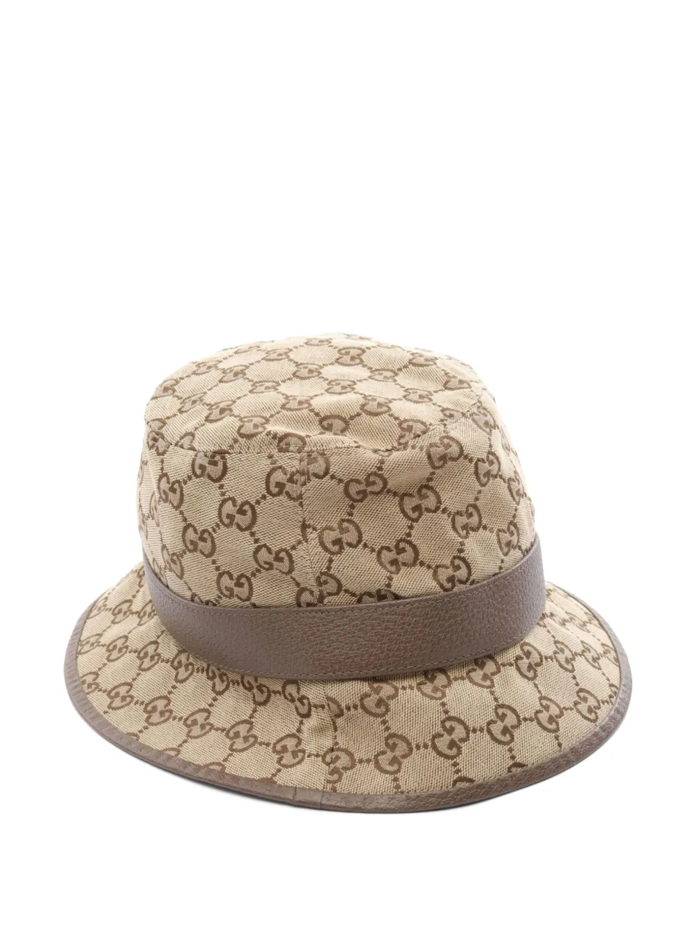 Gucci Pre-Owned 2010s GG canvas hat - Beige