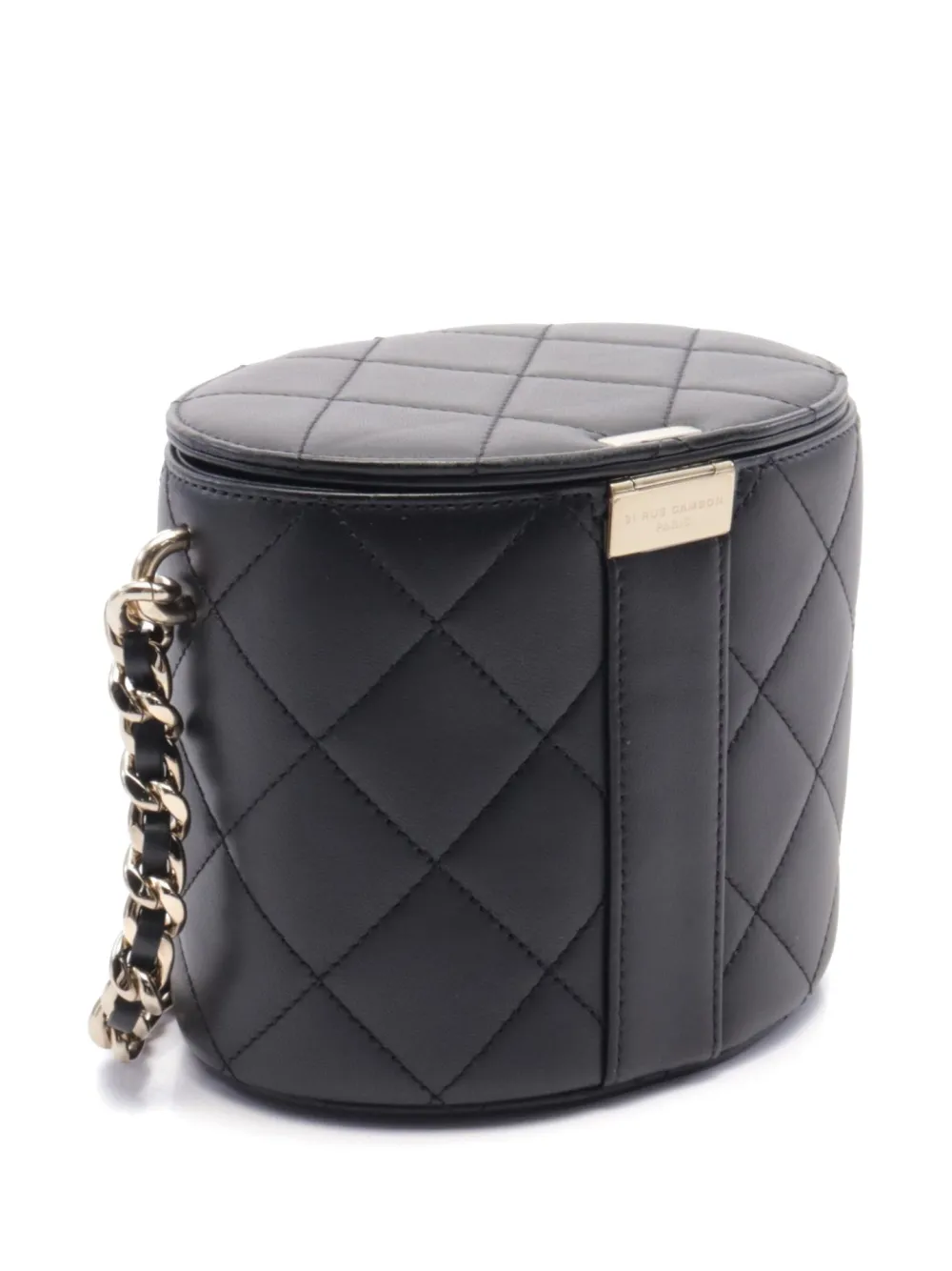 CHANEL Pre-Owned 2019 diamond-quilted shoulder bag - Zwart