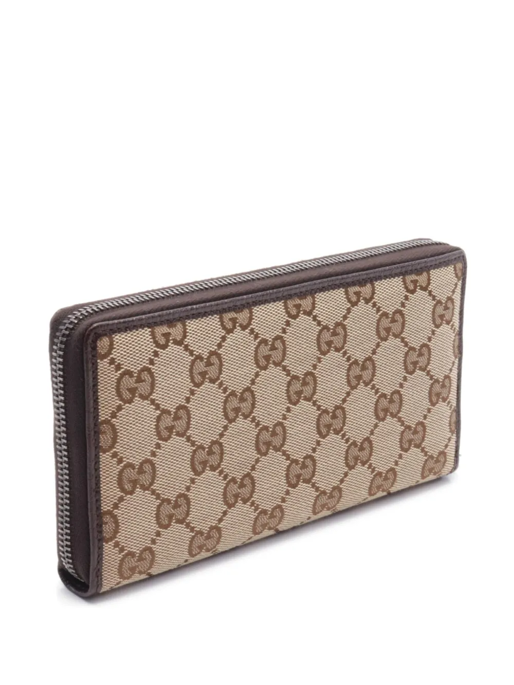 Gucci Pre-Owned 2010s GG canvas wallet - Beige