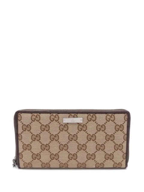 Gucci Pre-Owned 2010s GG canvas wallet
