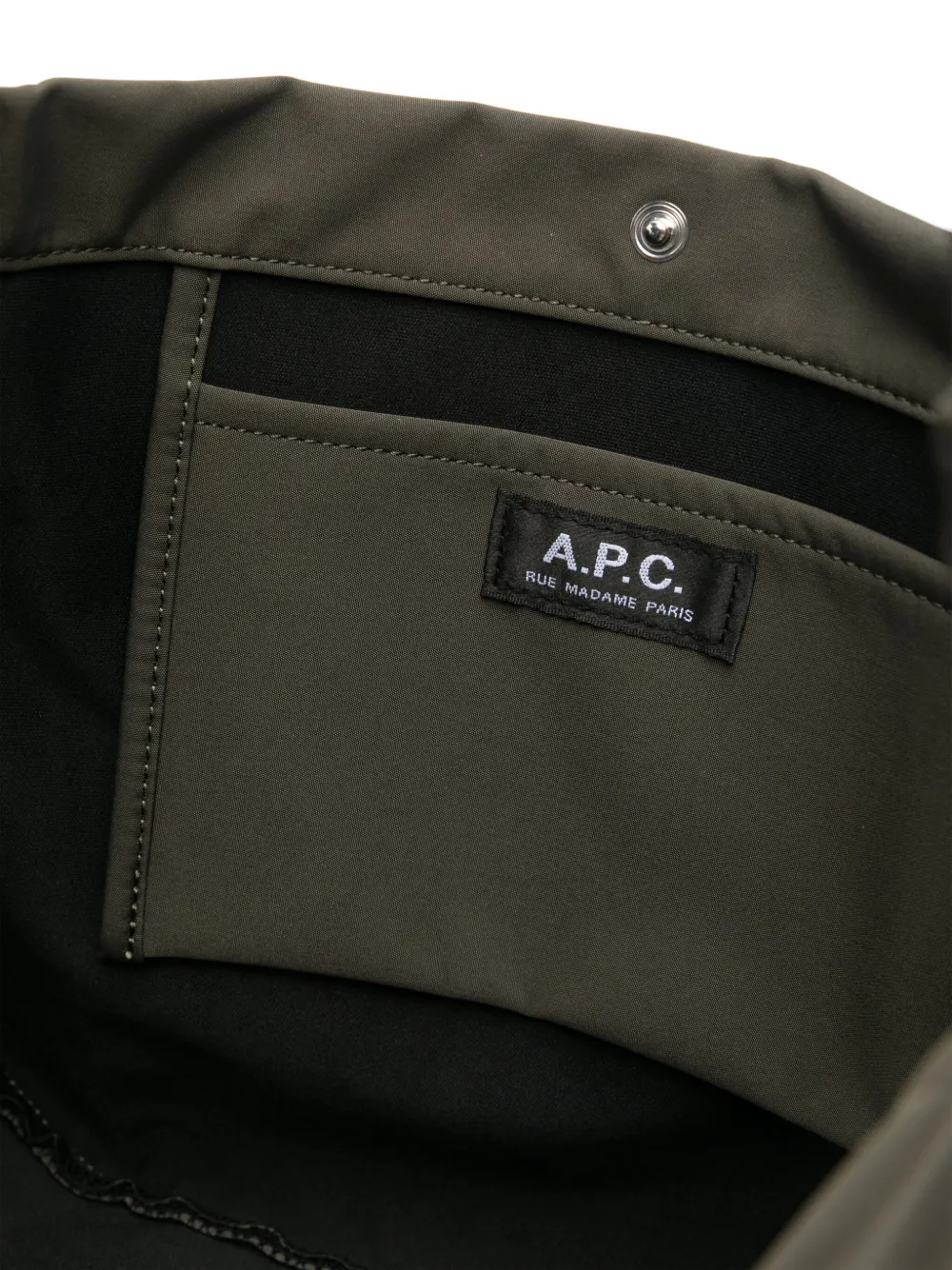 A.P.C. Kleine Journal schoudertas Groen