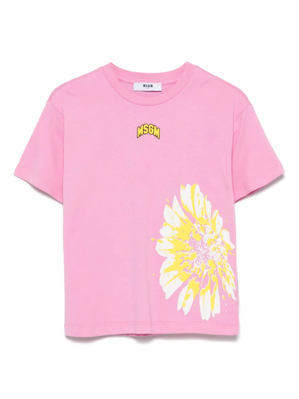 MSGM Kids playera de jersey | rosado | Image 1