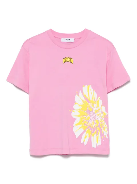 MSGM Kids T-Shirt aus Jersey
