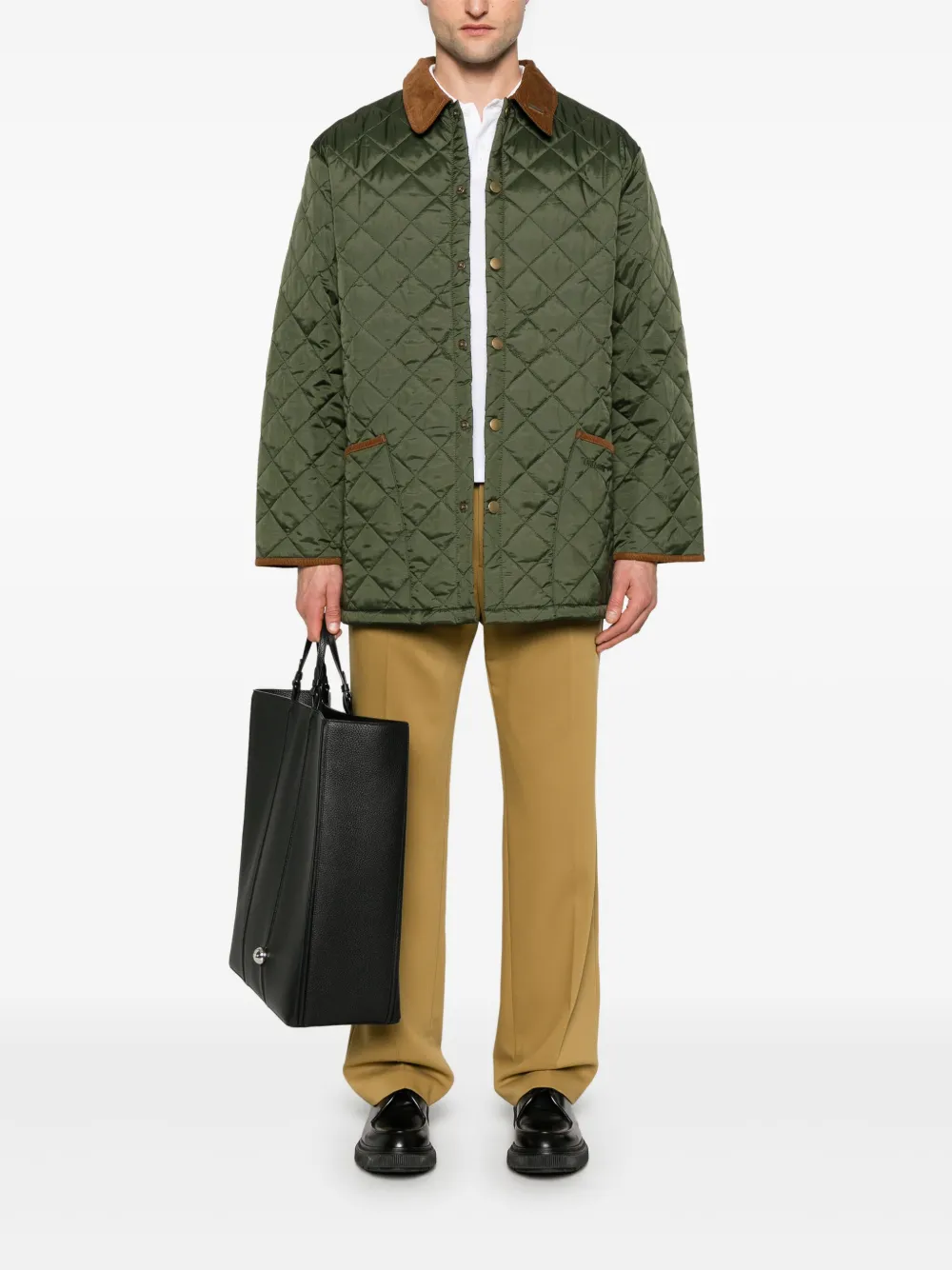 Barbour Liddesdale donsjack - Groen