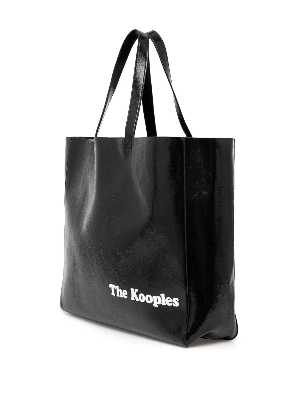 The Kooples Shopper met logo - Zwart