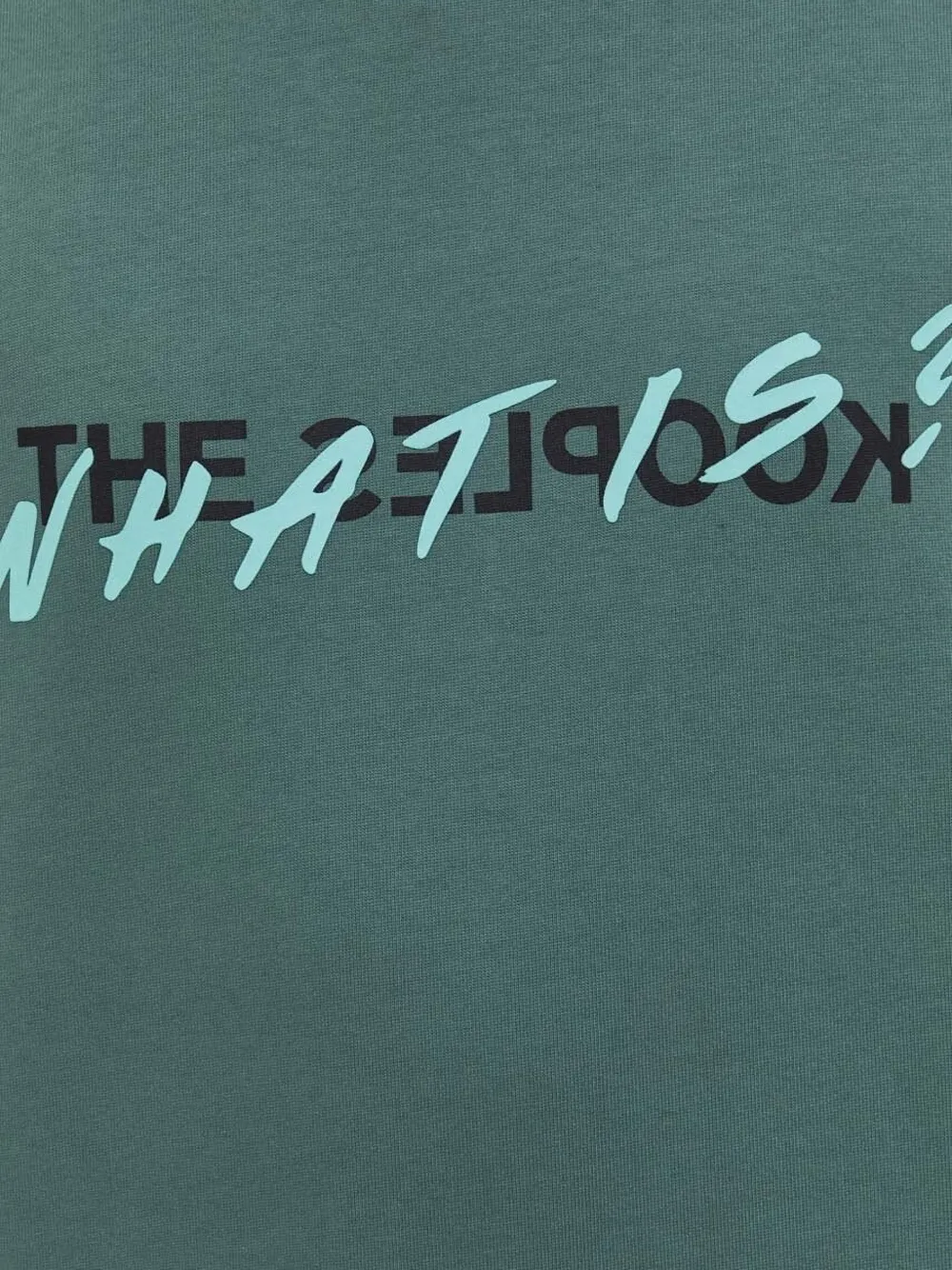 The Kooples Graphic-print T-shirt In Green