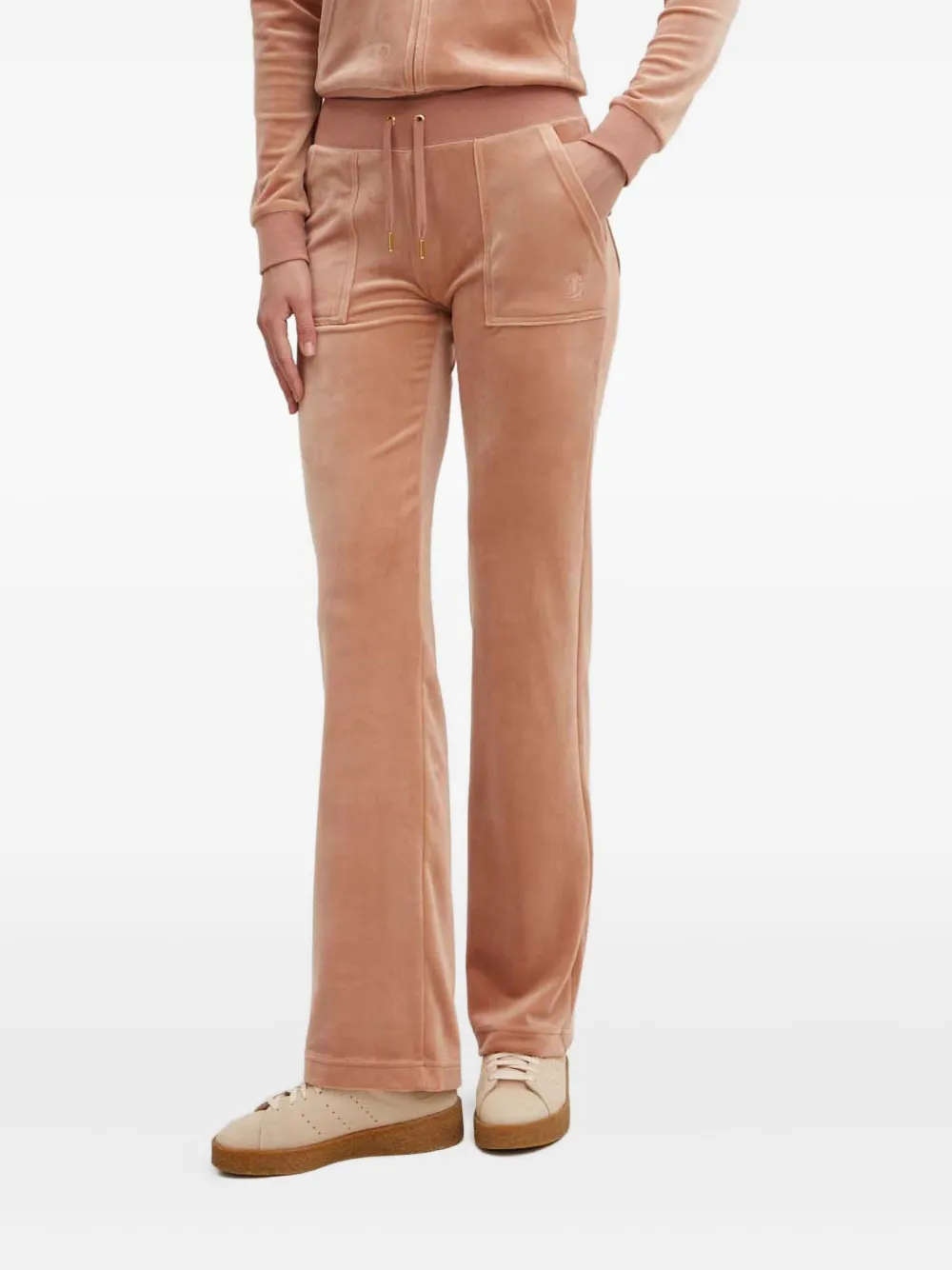 Juicy Couture buttoned-pocket trousers - Toni neutri