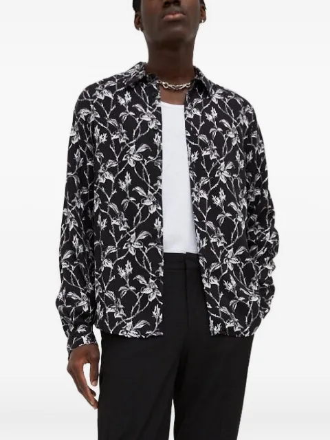 The Kooples camisa con estampado floral