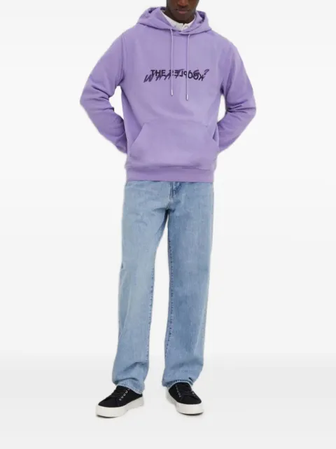 The Kooples logo-print hooded sweater
