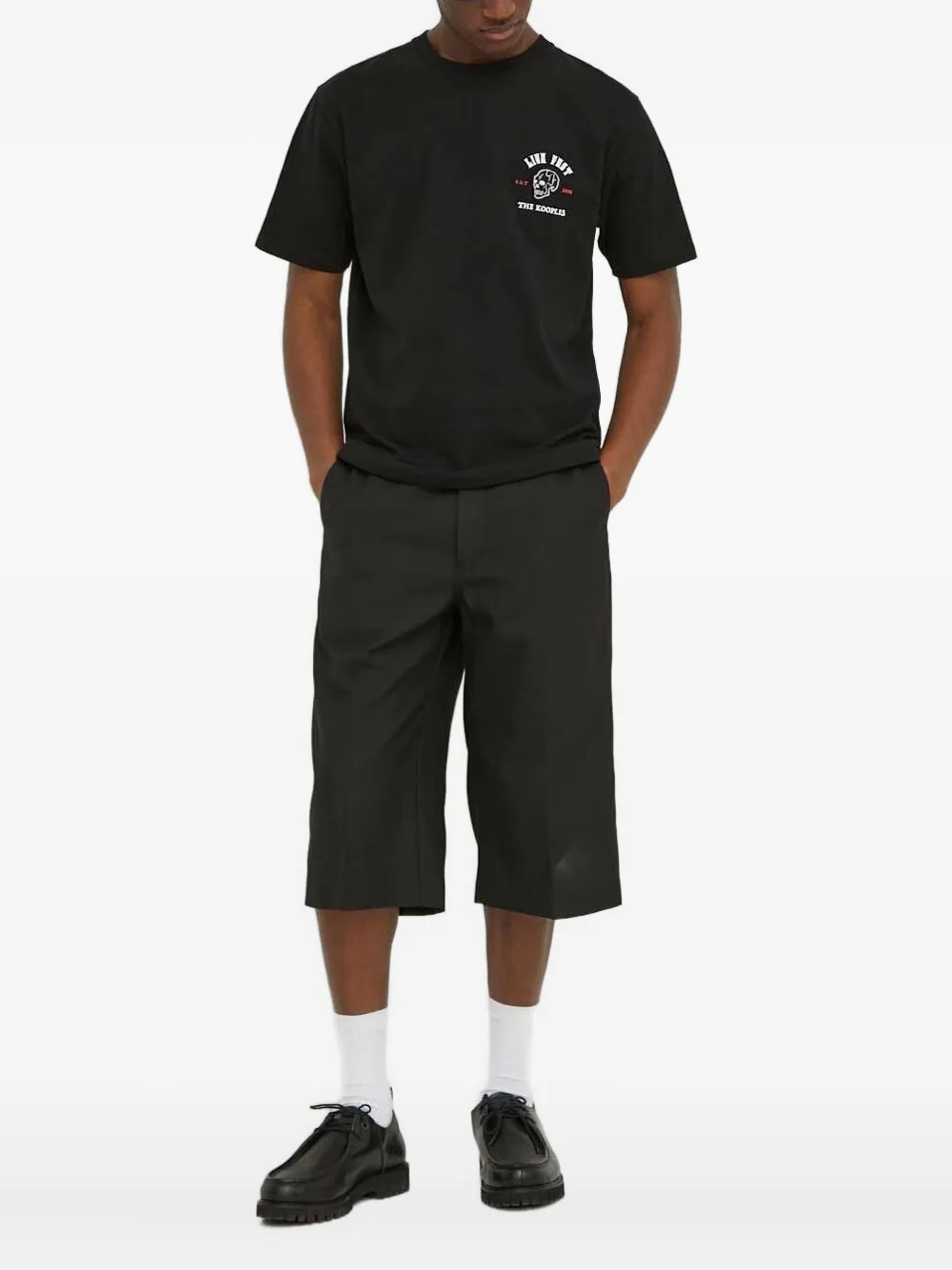 The Kooples skull-print T-shirt | Black | Image 1