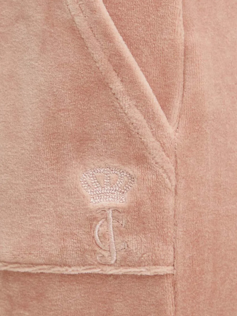 Juicy Couture Drawstring Flared Trousers In Neutral