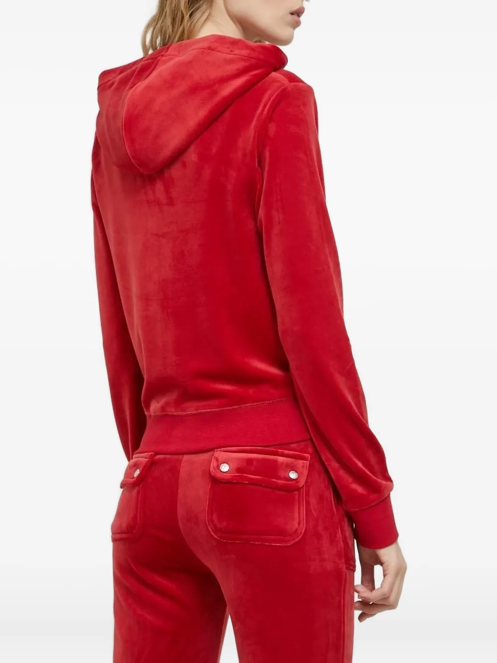 Juicy Couture Hoodie met borduurwerk - Rood
