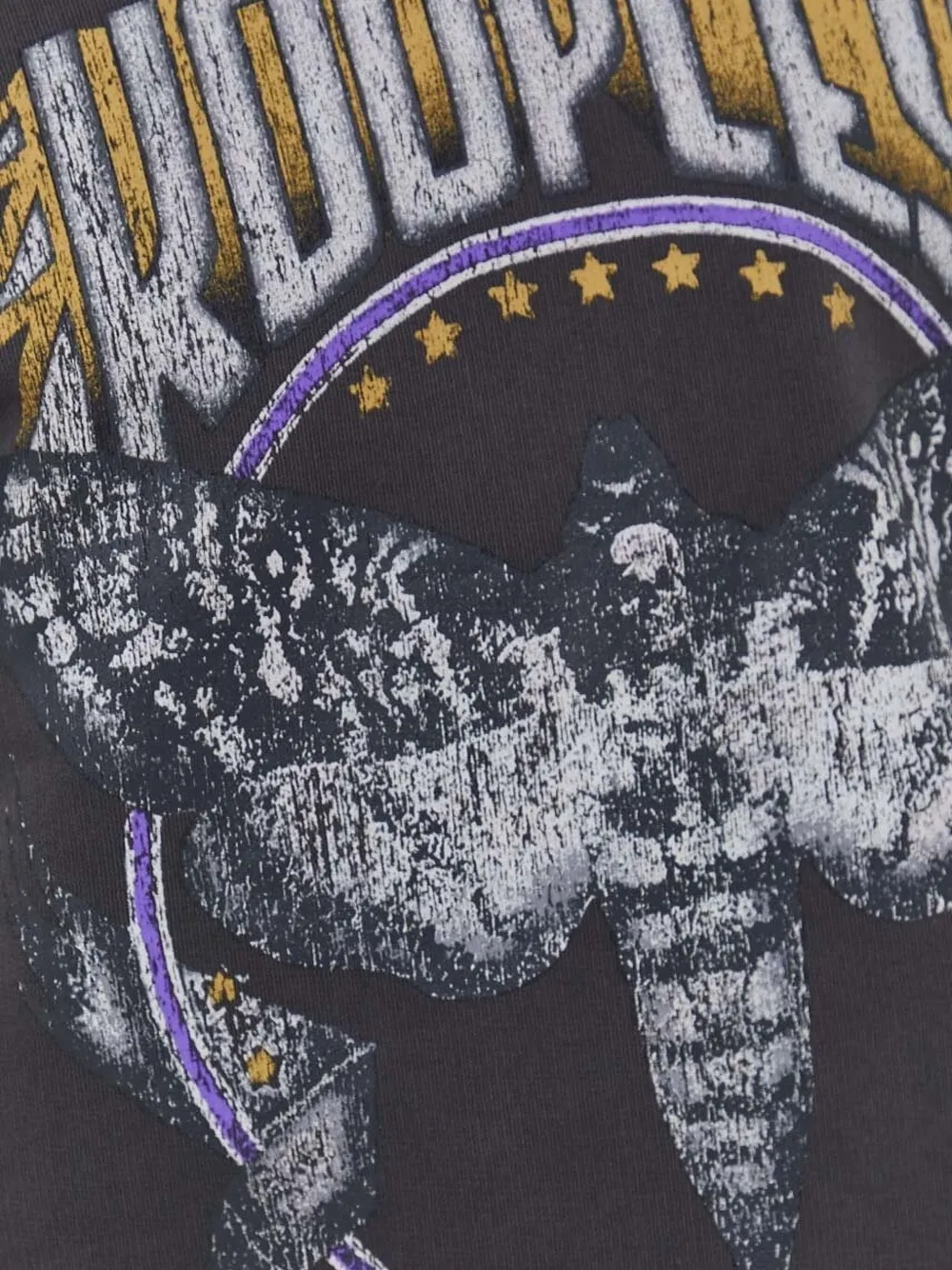 The Kooples Moth-print Sweatshirt In Gray