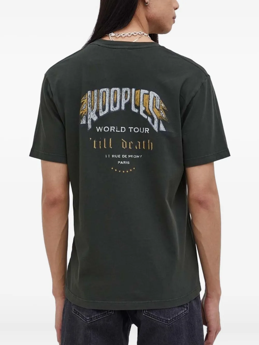 The Kooples graphic-print T-shirt - Groen