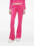Juicy Couture velour patch-pocket trousers - Pink