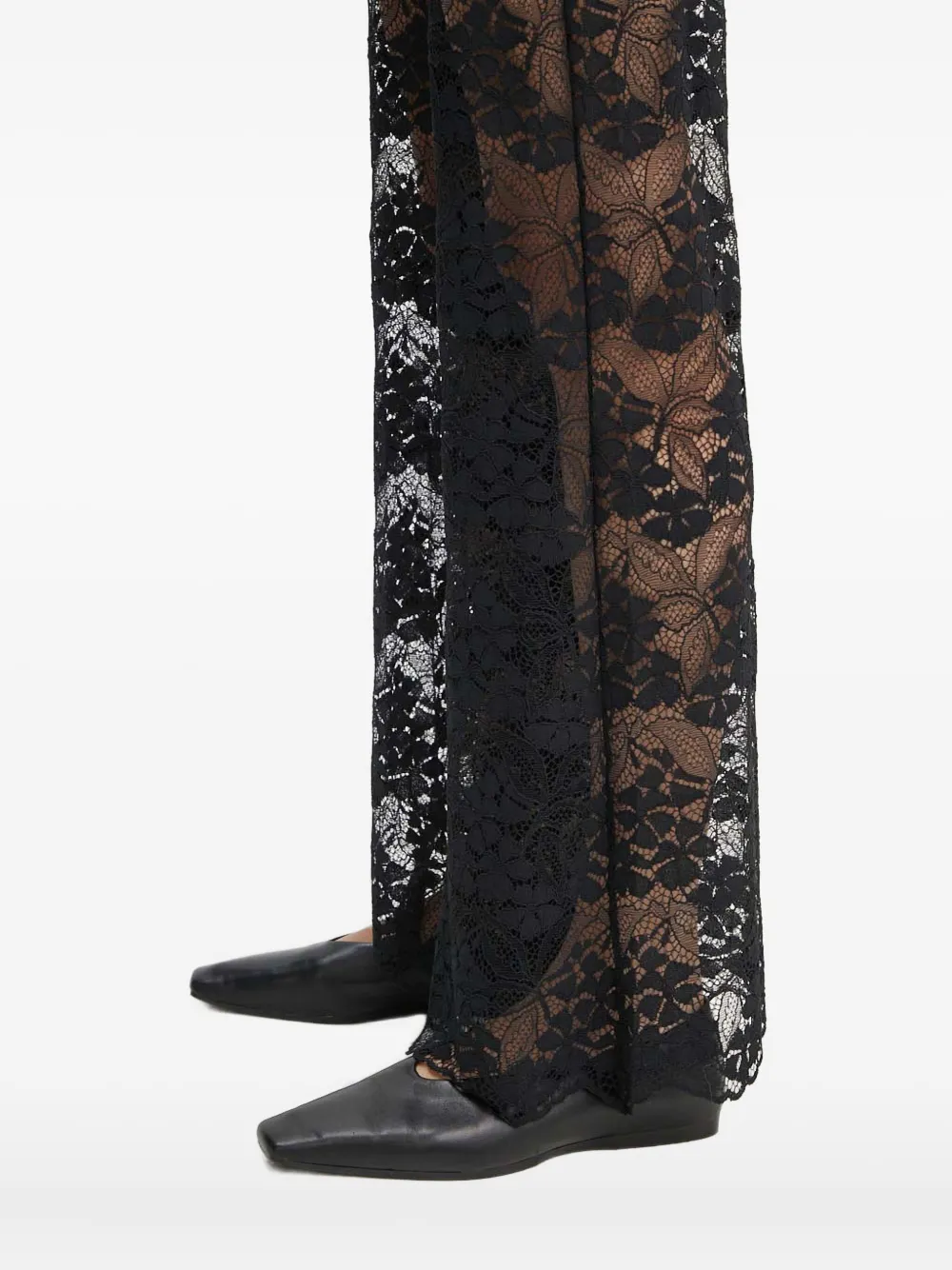 The Kooples Flared broek Zwart