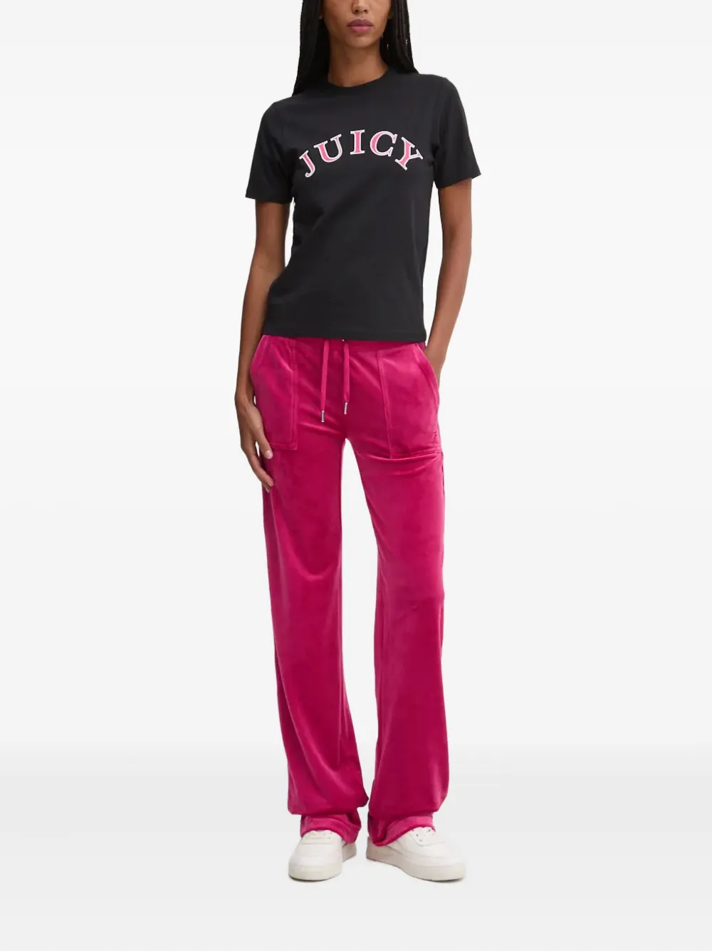 Juicy Couture Broek met trekkoord - Roze
