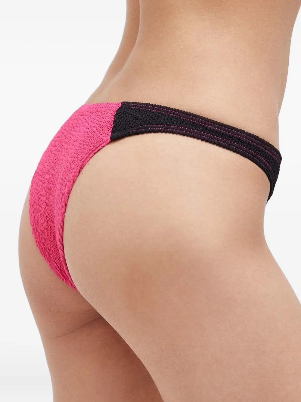 Bond-eye textured-paneled bikini bottoms | Bikinis | Image 2