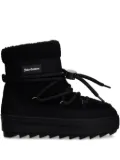 Juicy Couture logo-tag snow boots - Black
