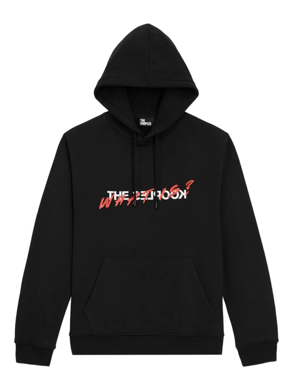 The Kooples hoodie con estampado gráfico | negro | Image 1