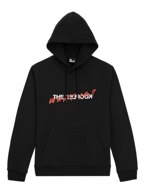 The Kooples graphic-print cotton hoodie