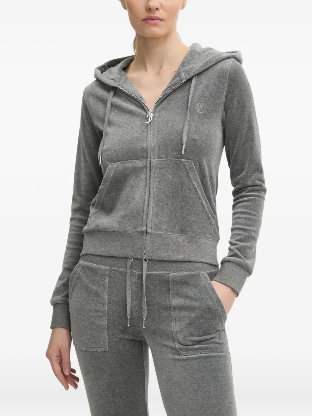 Juicy Couture hooded zip top - Grau