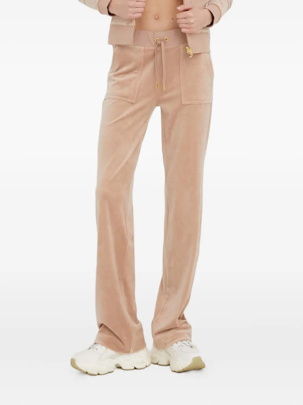 Juicy Couture drawstring pocket trousers - Toni neutri