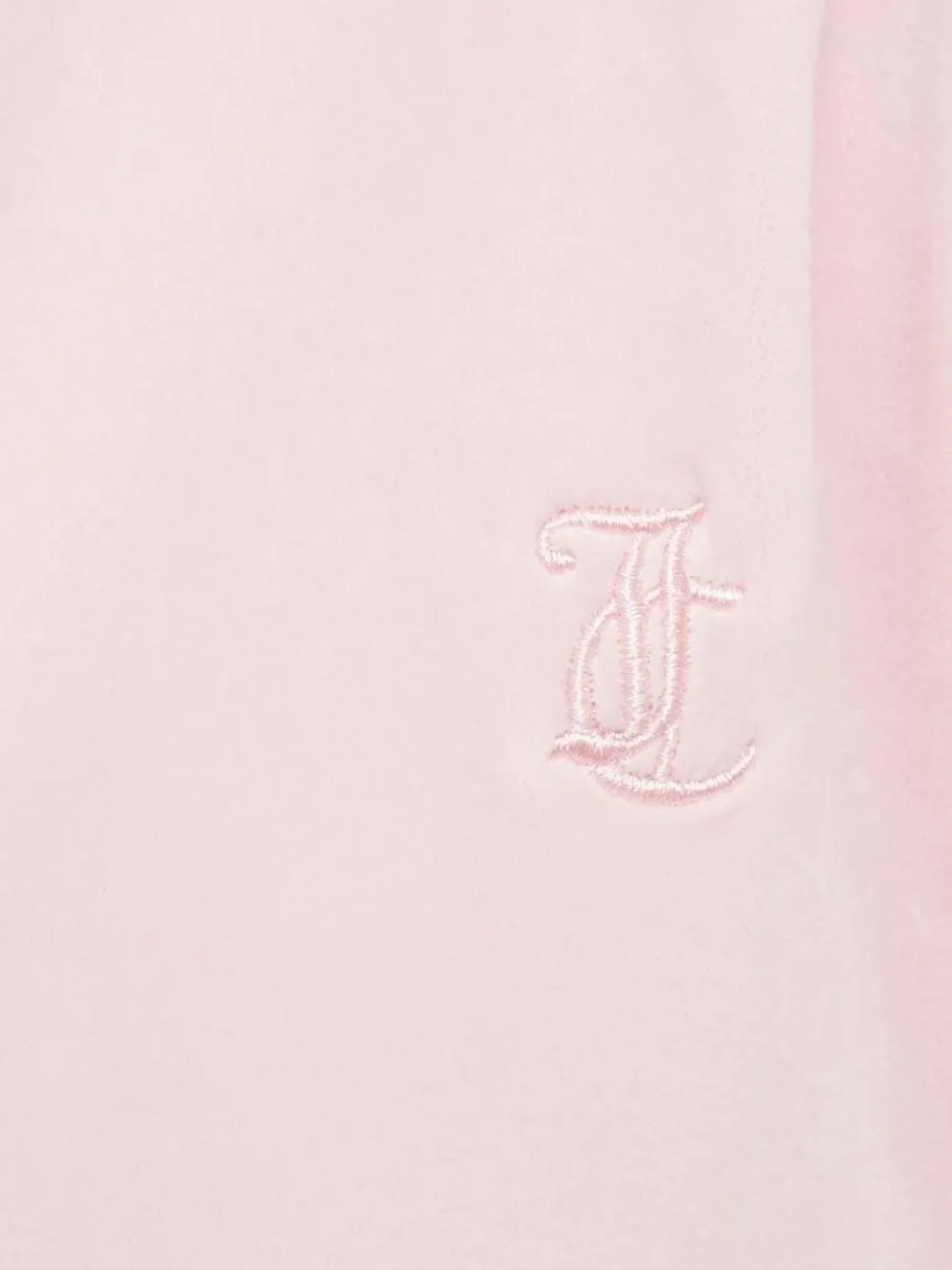 Juicy Couture Hoodie met geborduurd logo Roze