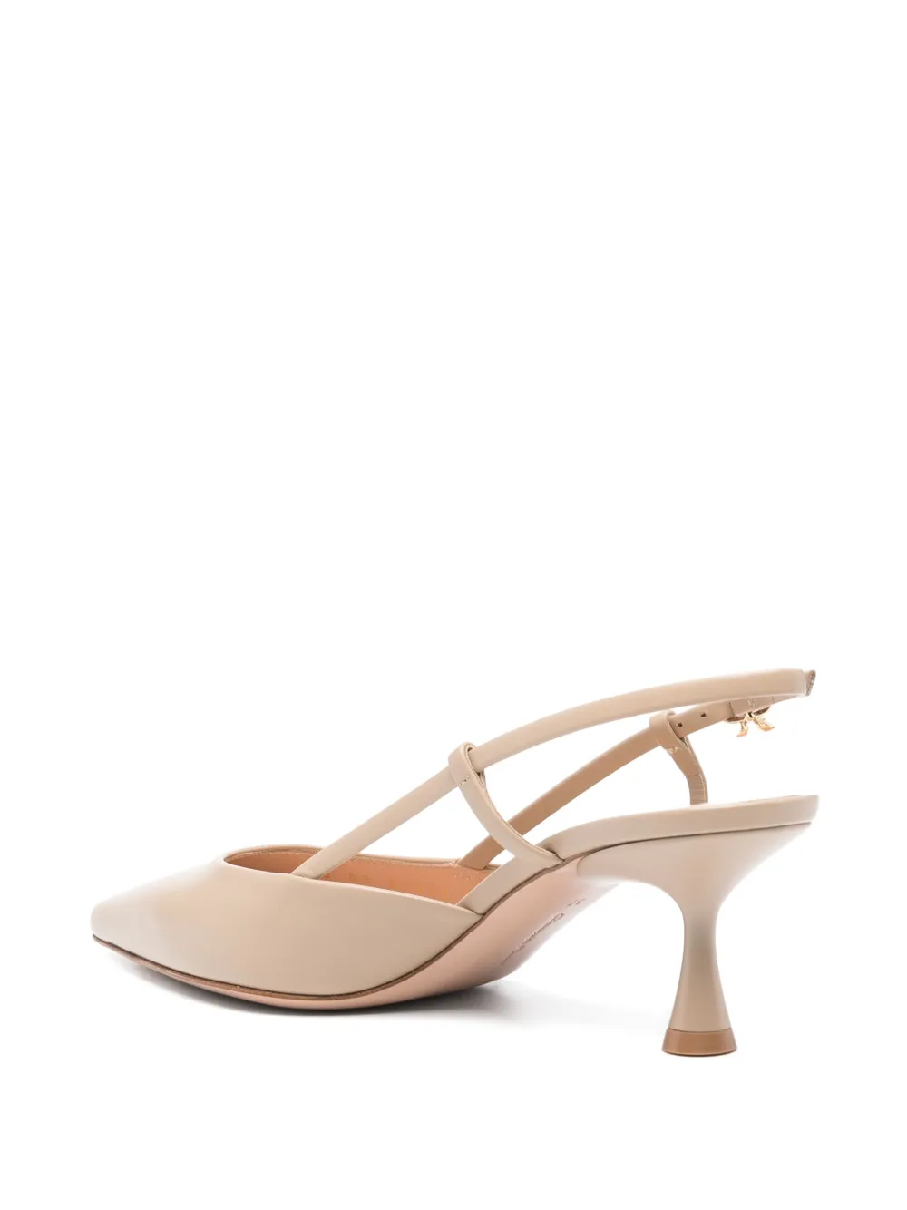 Gianvito Rossi 55 mm Ascent slingback pumps Sand