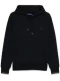 Fred Perry tipped hoodie - Blue