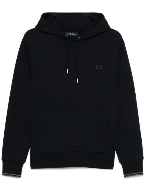 Fred Perry hoodie à ourlet plus long au dos