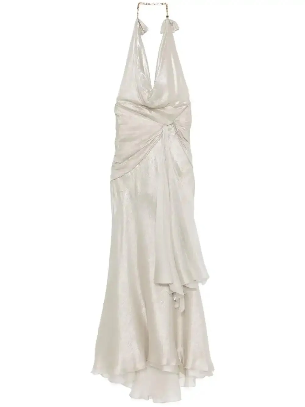 Maria Lucia Hohan Ilaria Gown In Grey