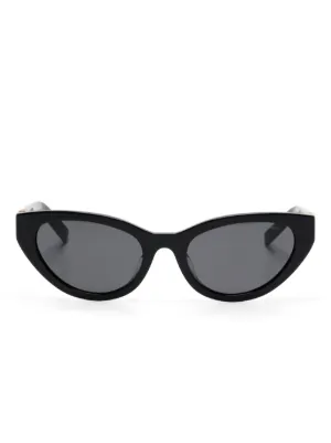 Prada Eyewear キャットアイ サングラス | ブラック | FARFETCH JP