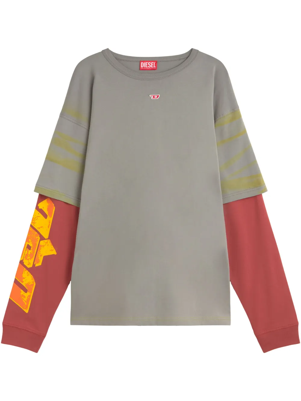Diesel playera a capas | gris | Image 1