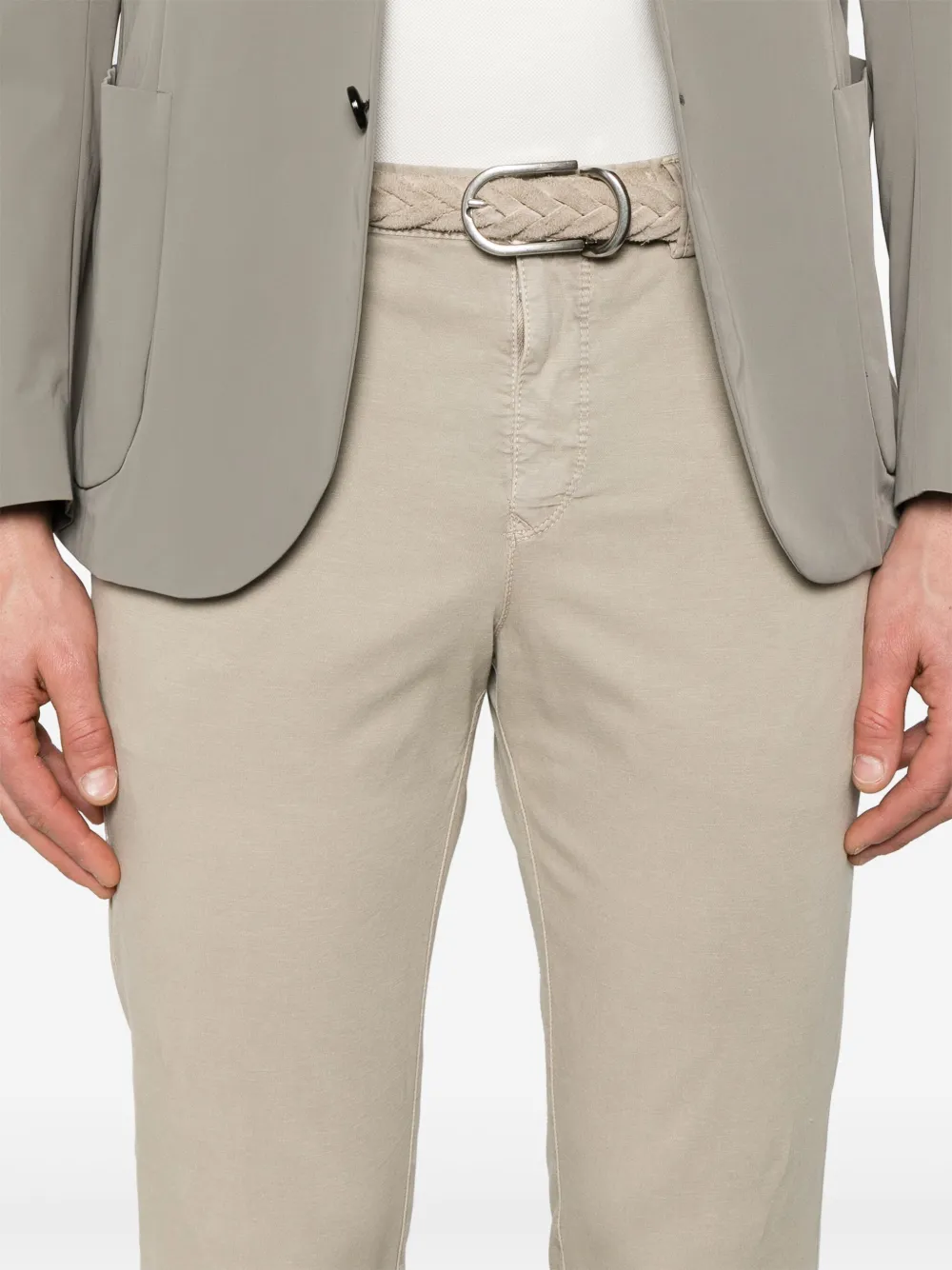 Pt Torino Hose Mit Tapered-bein In Grün