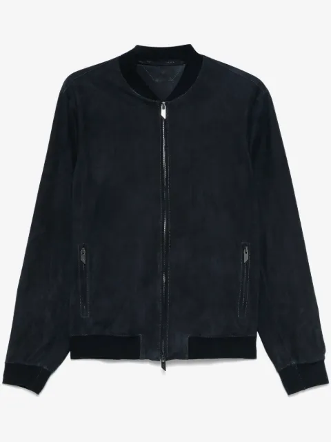 Salvatore Santoro veste bomber en daim