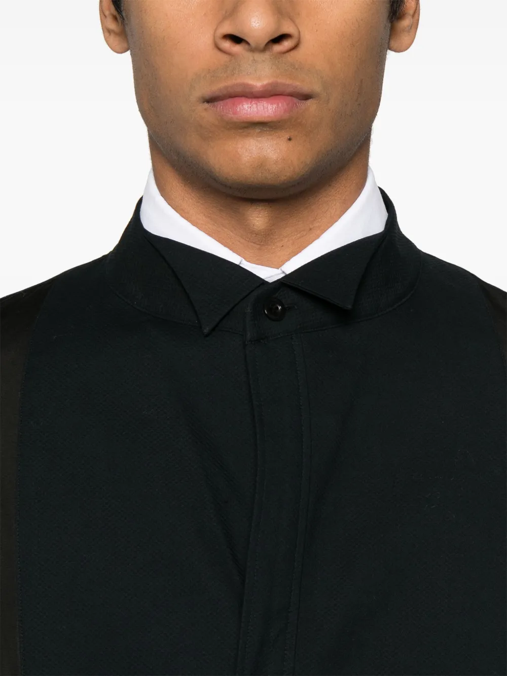 sacai Popeline jack Zwart