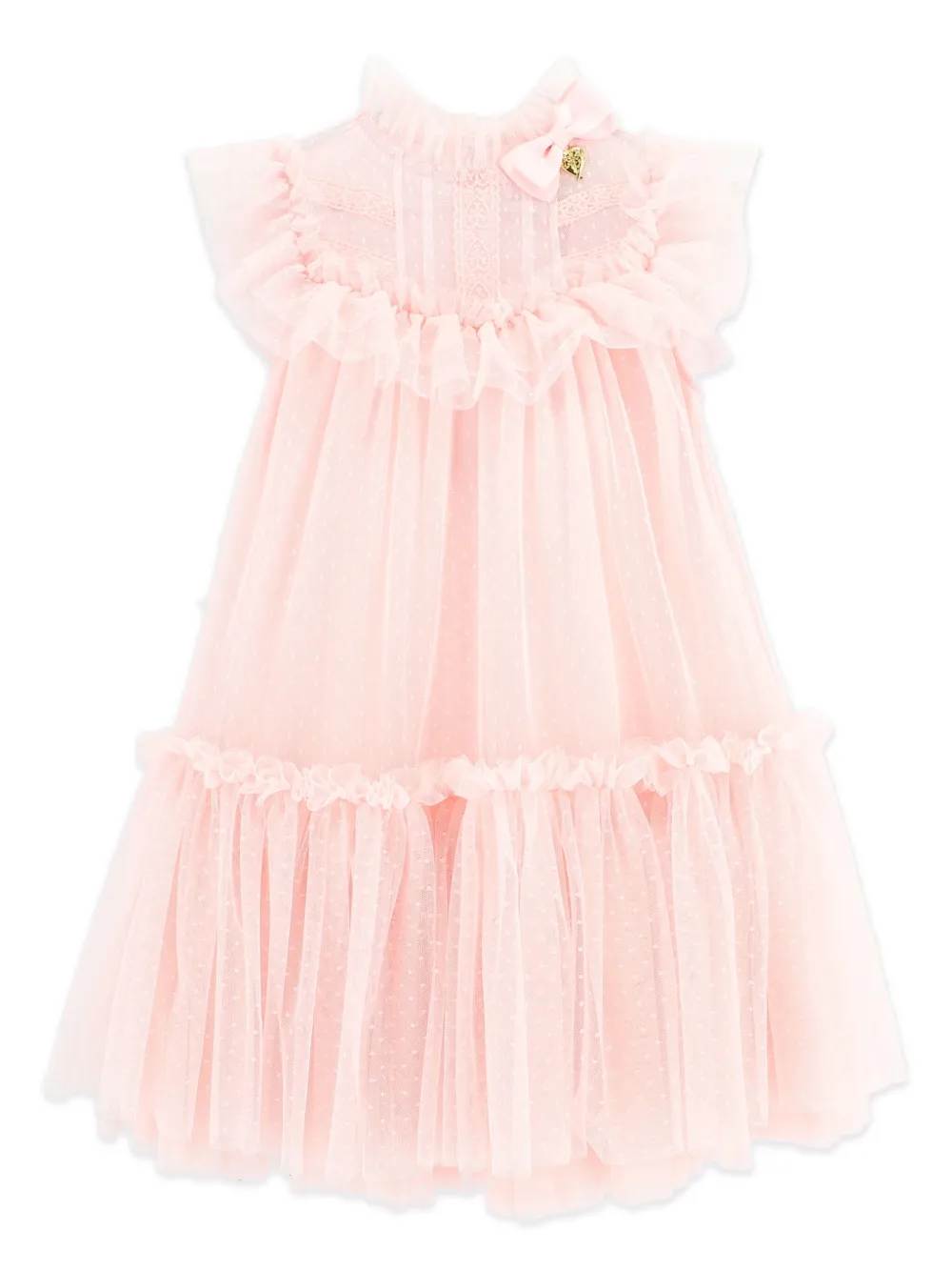 ANGEL'S FACE KIDS ruffle-detailing dress - Rosa