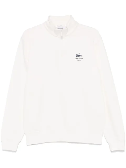 Lacoste logo-print high-neck sweatshirt