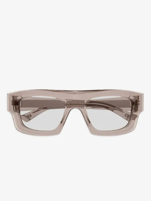 Gucci Eyewear lunettes de soleil à monture rectangulaire