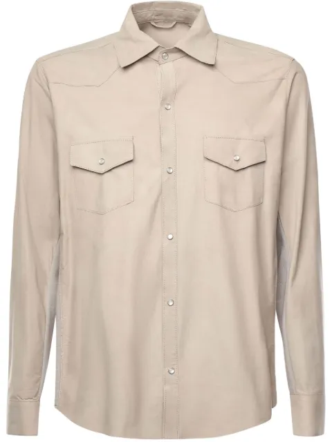 Eleventy long-sleeved shirt