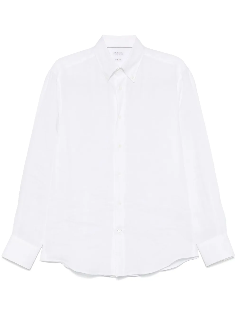 Brunello Cucinelli Camicia in lino | bianco | Image 1