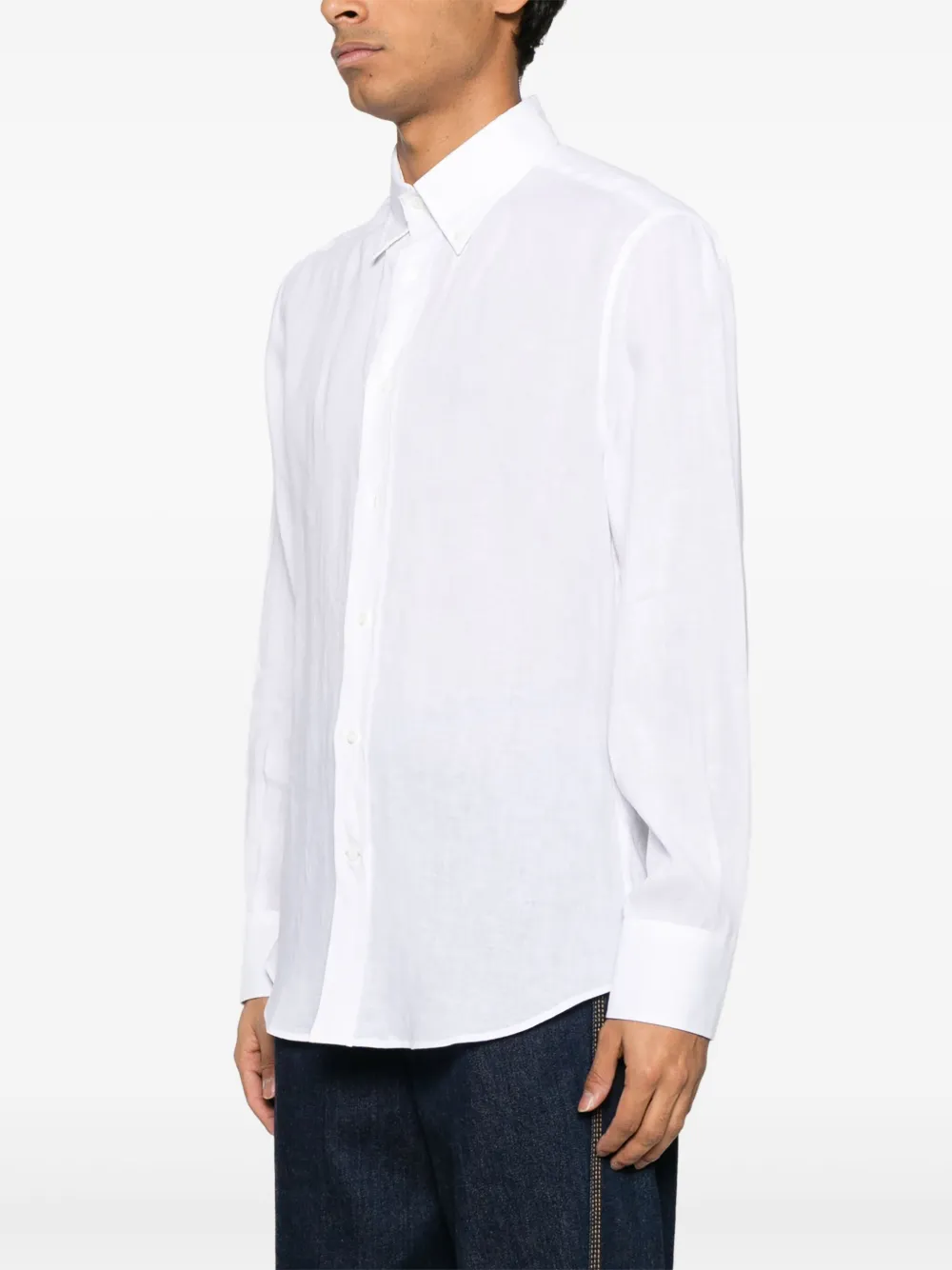 Brunello Cucinelli Camicia in lino | Camicie | Image 3