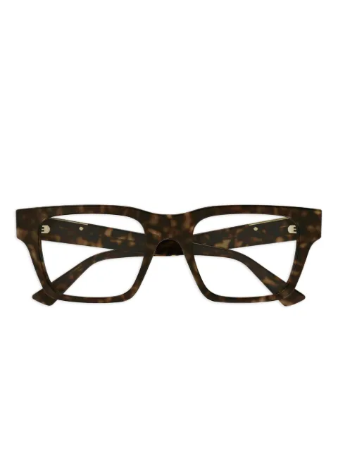 Gucci Eyewear lentes de sol con armazón estilo carey