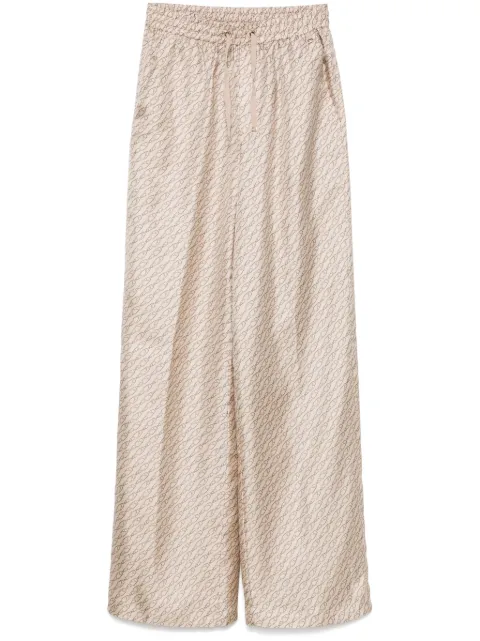 Herno Hanging Hook-print trousers